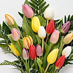 Mixed Tulips Bunch