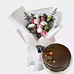 Sweet Desire Bunch With Chocolate Cake