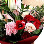 Vibrant Mixed Flowers Bouquet