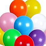 Colourful Helium Balloons