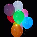 Colourful LED Helium Balloons