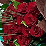 Fresh Red Rose Bouquet