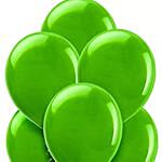 Green Helium Balloons