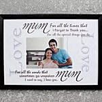 Personalized Frame For Mom Black