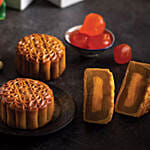 Set Of 2 Pcs Egg Yolk Blend Mooncakes