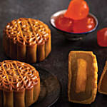 Set Of 2 Pcs Egg Yolk Blend Mooncakes