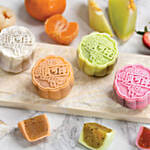 Set Of 8 Pcs Fruity Mooncakes