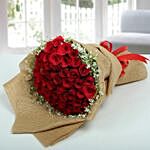 30 Red Roses and Godiva Chocolate Combo
