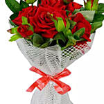 Artificial Red Roses Bouquet