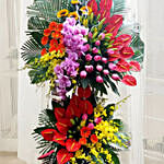 Colourful Exotic Flower Arrangement