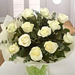 White Roses Bouquet