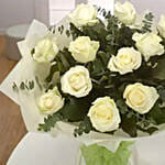 White Roses Bouquet