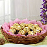 Ferrero Chocolate Basket