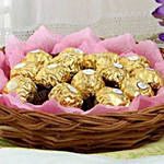 Ferrero Chocolate Basket