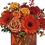 Ornamental Orange Floral Arrangement