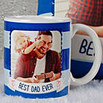 Best Dad Personalised Cushion & Mug