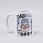 Funky Printed Mug For Best Dad