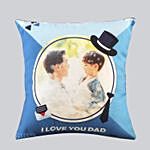 Love You Dad Personalised Cushion