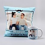 Personalised Cushion & Mug For Special Dad