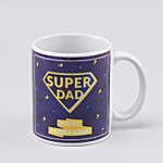 Super Dad Printed Mug