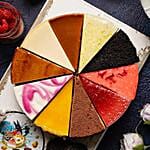 10 Assorted Flavour Cheesecake Slices