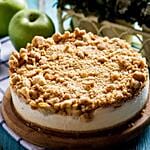 Apple Crumble Cheesecake