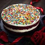 Cocoa Red Velvet Cheesecake