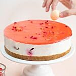 Fresh Lychee Cheesecake