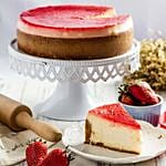 Tempting Strawberry Cheesecake