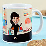 Caricature Personalised Office Mug