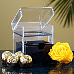 Lovely Yellow Forever Rose With Rocher