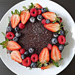 Berries & Fruit Vanilla Cake