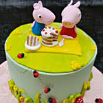 Peppa Pig Red Velvet Cake