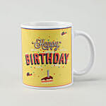 Printed Birthday Mug & Cushion Combo