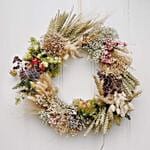Cottage Garden Dried Flower Grand Wreath