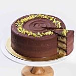 Dark Chocolate Pistachio Cake 8 inches