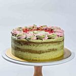 Matcha Balsamic Strawberry Cake 8 inches