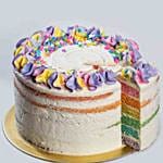 Rainbow Vanilla Bean Cake 5 inches