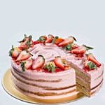 Raspberry Lemonade Cake 5 inches