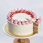 Raspberry Lychee Rose Cake 5 inches