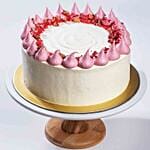 Raspberry Lychee Rose Cake 8 inches