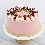 Toasty Pistachio Berry Cake 8 inches