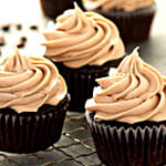 Rich Espresso Cupcakes- 6 Pcs