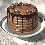 Decadent Nutella Vanilla Cake- 6 inches