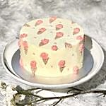 Ice Cream Design Vanilla Cake- 6 inches