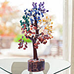 5 Chakra Wish Tree with Fruit Cake