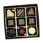 Assorted Chocolate Box For Anniversary- 9 Pcs