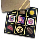 Shubh Deepawali Chocolate Box- 9 Pcs