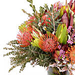 Cordifolium and sunset Safari Flower Arrangement