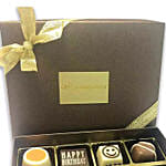 Extravagant Happy Birthday Chocolate Box- 12 Pcs